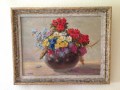 Gran Jarro de ceramica con flores silvestres